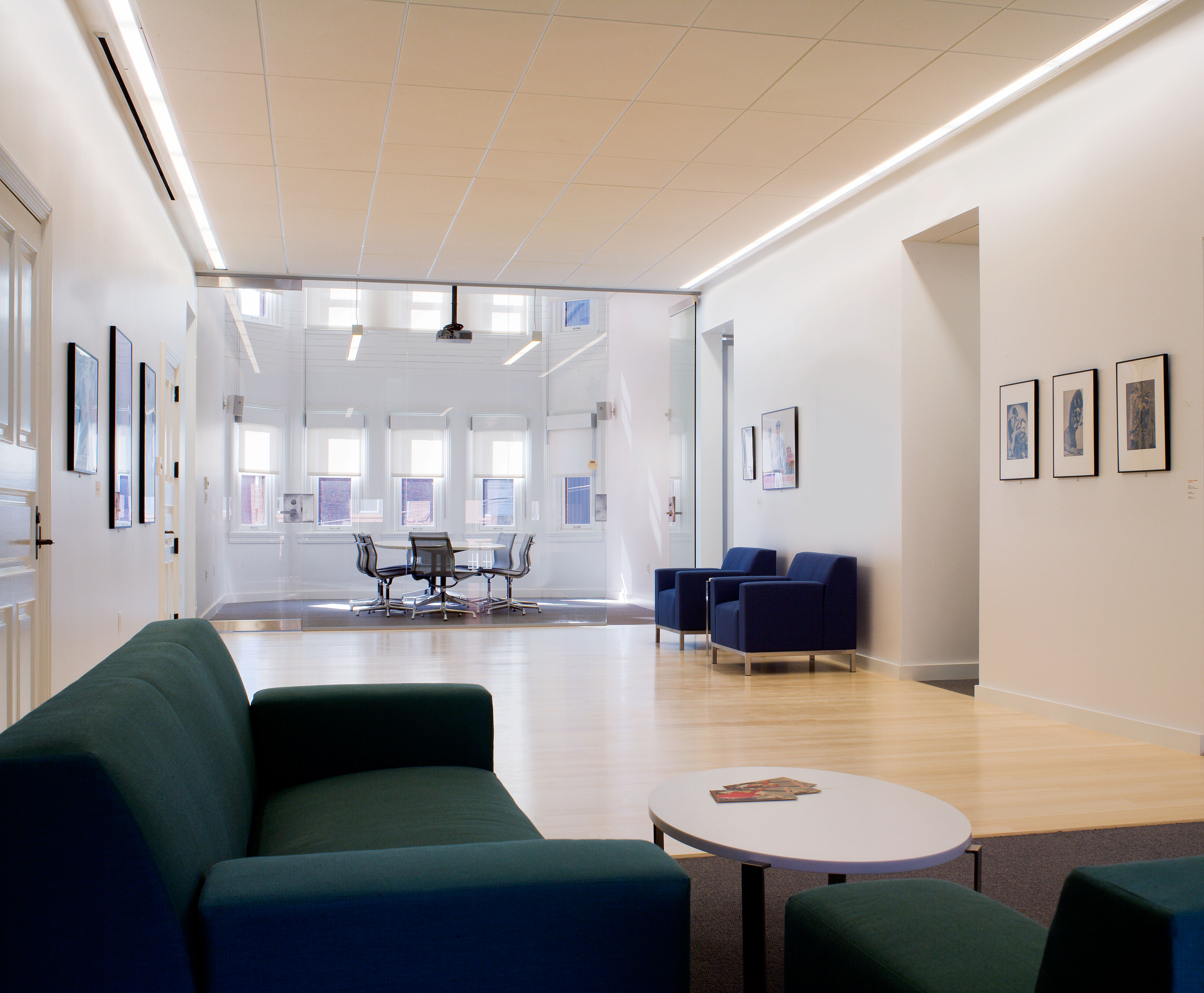 Renovated Spaces: The $9 million renovation preserved Pembroke Hall's existing historical architecture, while simulatneously modernizing its interior spaces. Renovated Spaces: The $9 million renovation preserved Pembroke Hall's existing historical architecture, while simulatneously modernizing its interior spaces.