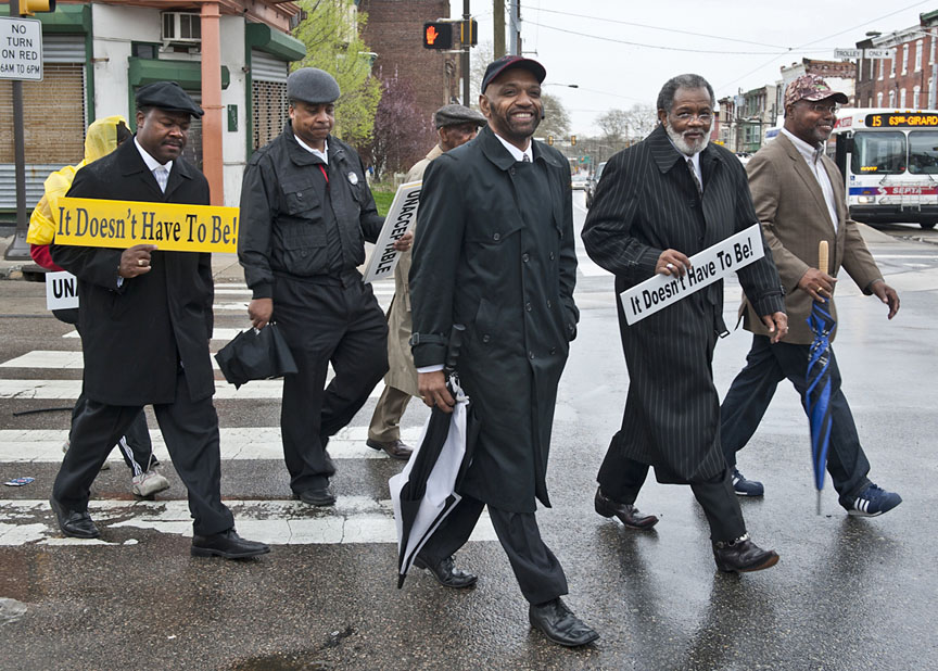 Go, tell it on the mountain ...: Black clergy in Philadelphia, above, worked to promote AIDS testing and treatment as a matter of conscience and social justice. A year later, clergy in Jackson, Miss., are preparing to take up the challenge of preaching and reaching and teaching. Go, tell it on the mountain ...: Black clergy in Philadelphia, above, worked to promote AIDS testing and treatment as a matter of conscience and social justice. A year later, clergy in Jackson, Miss., are preparing to take up the challenge of preaching and reaching and teaching.