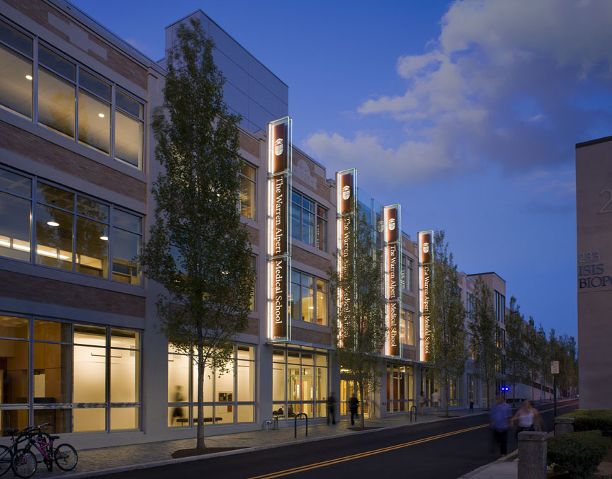 New home for medical education: Dean Wing championed the effort to develop the Alpert Medical School’s new campus in the Jewelry District, paving the way for additional growth for the school and the community. Credit: Warren Jagger for Brown University New home for medical education: Dean Wing championed the effort to develop the Alpert Medical School’s new campus in the Jewelry District, paving the way for additional growth for the school and the community. Credit: Warren Jagger for Brown University