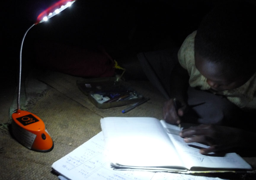 ‘You will learn from and others will learn from you.’: Chishio Furukawa, a 2011 BISP fellow, studied how replacing kerosene lamps with solar-powered lights might benefit people like this student in Uganda. Credit: Chishio Furukawa/Brown University ‘You will learn from and others will learn from you.’: Chishio Furukawa, a 2011 BISP fellow, studied how replacing kerosene lamps with solar-powered lights might benefit people like this student in Uganda. Credit: Chishio Furukawa/Brown University