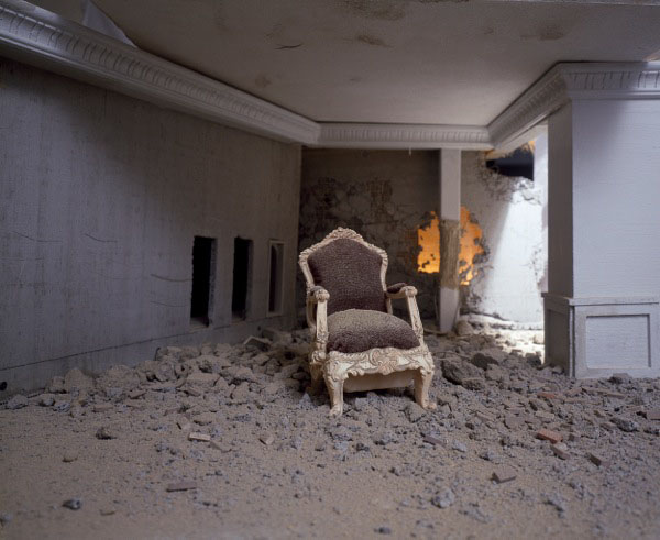 Wafaa Bilal, Chair (2003-2013): Archival inkjet photograph, 40 x 50 inchesCourtesy of the artist Wafaa Bilal, Chair (2003-2013): Archival inkjet photograph, 40 x 50 inchesCourtesy of the artist