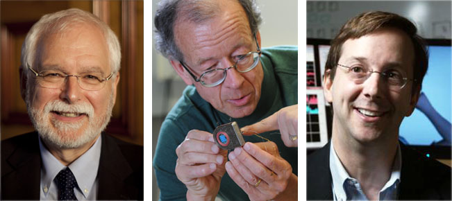 Scientists across multiple disciplines: John Donoghue, Arto Nurmikko, and Leigh Hochberg are among the clinicians, engineers, scientists, and participants in the clinical pilot trials who are working every day to develop the investigational BrainGate system. Scientists across multiple disciplines: John Donoghue, Arto Nurmikko, and Leigh Hochberg are among the clinicians, engineers, scientists, and participants in the clinical pilot trials who are working every day to develop the investigational BrainGate system.