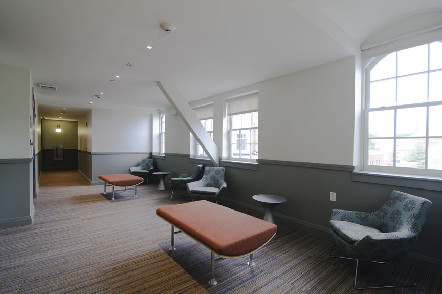 Formerly known as 315 Thayer: With its historic facade preserved, a former apartment building yielded 59 suite-style private bedrooms and new common areas. Credit: Lerner Ladds Bartels Architects Formerly known as 315 Thayer: With its historic facade preserved, a former apartment building yielded 59 suite-style private bedrooms and new common areas. Credit: Lerner Ladds Bartels Architects