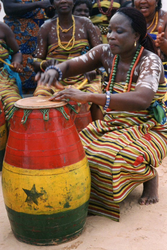 A decidedly different drummer: Drumming, among the core elements of life in Ghana, was historically the province of men. As Ghanaian culture changed in the postcolonial era, so did the drummers. A decidedly different drummer: Drumming, among the core elements of life in Ghana, was historically the province of men. As Ghanaian culture changed in the postcolonial era, so did the drummers.