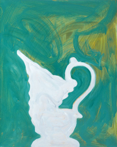 Wendy Edwards, Vase I (2010): Oil on panel; 20 x 16 inches Wendy Edwards, Vase I (2010): Oil on panel; 20 x 16 inches