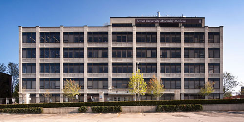 Laboratories for Molecular Medicine: Brown bought the old Speidel factory in the Jewelry District and converted it to laboratories. Credit: ©Hassan Bagheri Laboratories for Molecular Medicine: Brown bought the old Speidel factory in the Jewelry District and converted it to laboratories. Credit: ©Hassan Bagheri
