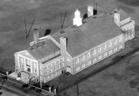 Ghost buildings: The FACADES app includes images and notes on buildings that no longer exist — Marvel Gymnasium, for example — and a few that were designed but never built. Credit: University Archives Ghost buildings: The FACADES app includes images and notes on buildings that no longer exist — Marvel Gymnasium, for example — and a few that were designed but never built. Credit: University Archives
