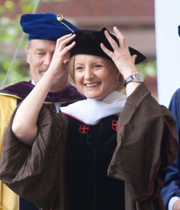 Arianna Huffington: Doctor of Humane Letters Arianna Huffington: Doctor of Humane Letters