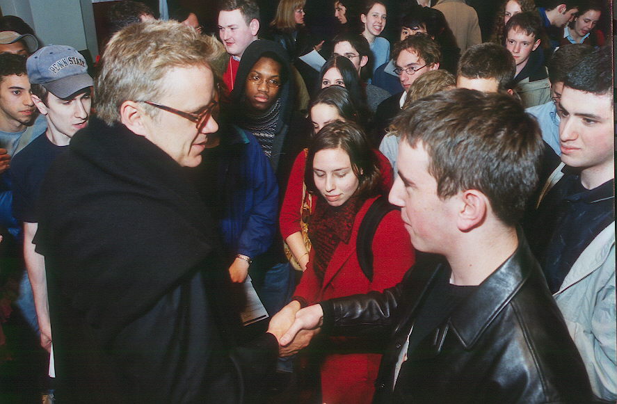Ivy Film Festival (2003): The Ivy Film Festival has hosted Hollywood stars including Tim Robbins (above), Martin Scorsese, Oliver Stone, Wes Craven, and Adrien Brody. Ivy Film Festival (2003): The Ivy Film Festival has hosted Hollywood stars including Tim Robbins (above), Martin Scorsese, Oliver Stone, Wes Craven, and Adrien Brody.