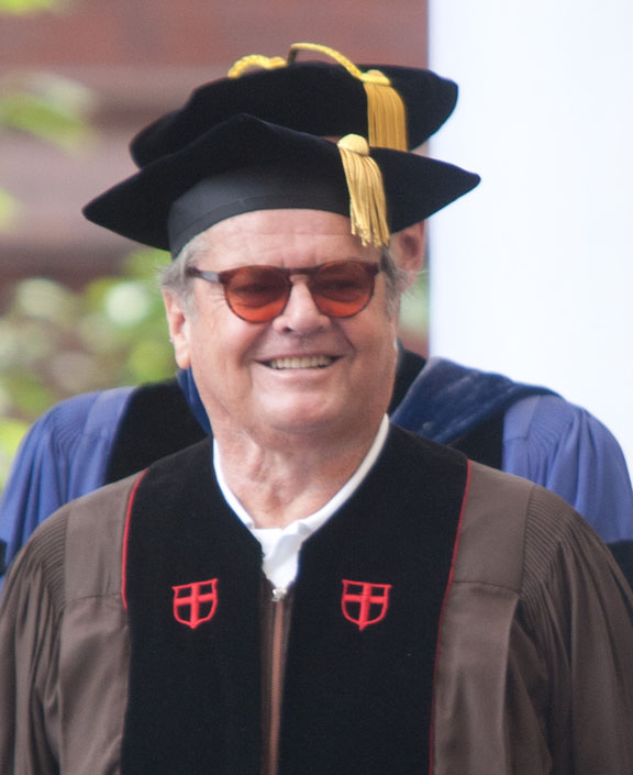 Jack Nicholson: Doctor of Fine Arts Jack Nicholson: Doctor of Fine Arts