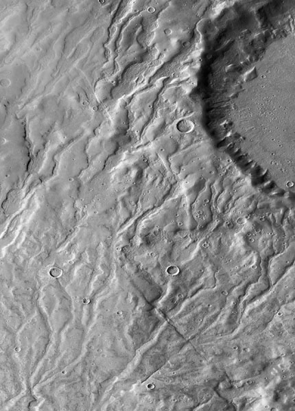 From Mars Reconnaissance Orbiter: Additional modeling might determine how fast Martian snow could have melted and whether snowmelt alone could have carved the valleys. From Mars Reconnaissance Orbiter: Additional modeling might determine how fast Martian snow could have melted and whether snowmelt alone could have carved the valleys.
