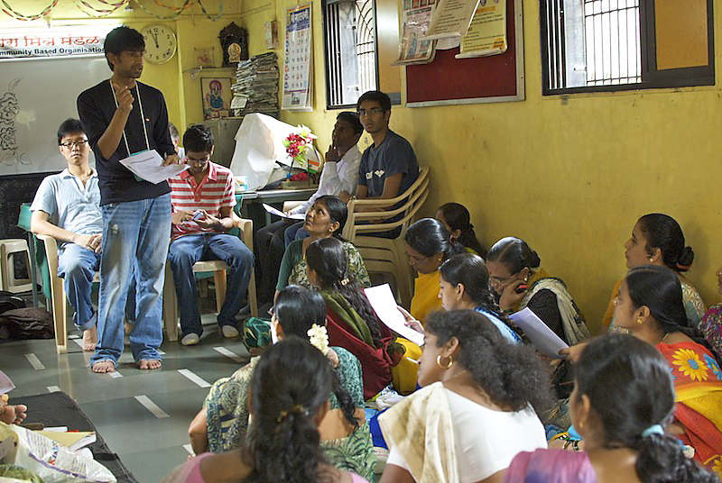 Education creates demand: Using social networks for educational outreach, WaterWalla talks about safe water and how to use simple, effective, available technologies to secure it. Local entrepreneurs then meet the market demand for safe-water technology. Credit: Yvonnic Coomans de Brachéne Education creates demand: Using social networks for educational outreach, WaterWalla talks about safe water and how to use simple, effective, available technologies to secure it. Local entrepreneurs then meet the market demand for safe-water technology. Credit: Yvonnic Coomans de Brachéne
